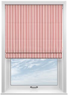 The British Stripe Co. Mary, London No.3 - Twist&Fit Roman Blind